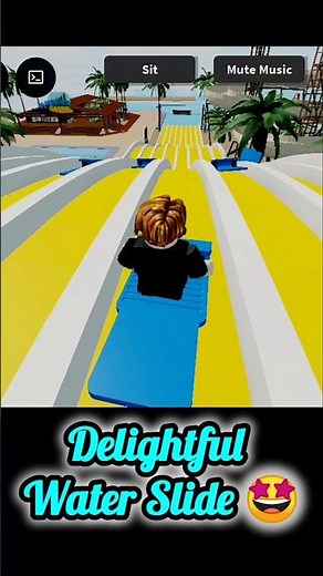 I Tried the Fastest Water Slide 😱💦 Delightful Roblox Adventure