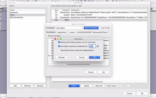 闪电般的音频编辑-Audacity效果链