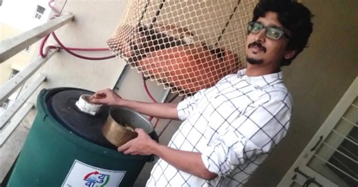 Upset with LPG shortage? This engineer from Pune is making his own cooking gas at home with kitchen waste