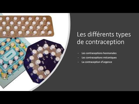 Cours sur la sexualité - Les différents types de contraception