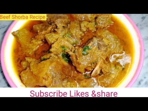 Beef shorba Recipe |Recipe Beef shorba