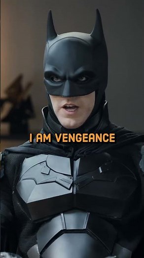 I AM VENGEANCE 🤣 | BAT-CANNED #shortsvideo