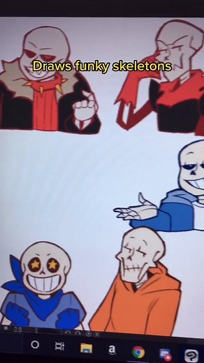 I like to draw funny skerlingtons :) #undertale #sans #papyrus #aus #simp #underswap #underfell