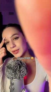 Sleepy ASMR before bed 😴 just relax #asmr #asmrtriggers #asmrvideo #sleep #tingles