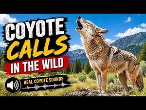 Coyote Calls in the Wild | Coyote Sound Effects #wildlife #wildanimals ‪@YouTube‬ ‪@NatGeoAnimals‬