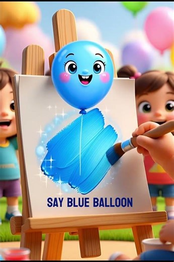 Blue Color for Kids 🔵 | Learn Colors with Fun | Baby Learning Shorts