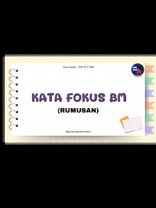 Tips Skor Rumusan Bahasa Melayu dengan Efektif