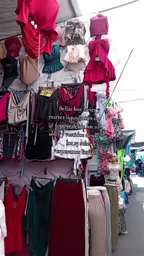 Feria Boliviana en Tacna: Liquidación de Ropa