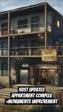 Rust Roadmap — Apartment Complex & Monuments #rust #gaming #rustclips #rustgame #games