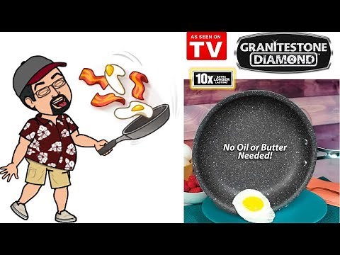 Granitestone Diamond Pan Review - AS SEEN ON TV