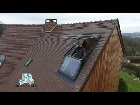 FENETRE DE TOIT VELUX CABRIO GDL (Verrière Balcon)