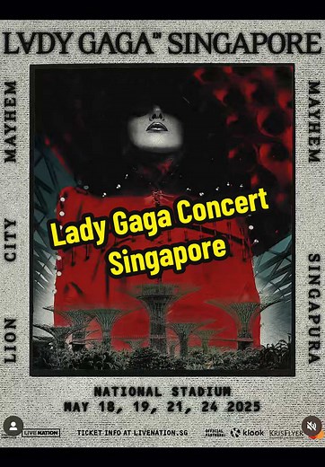 Lady Gaga's Exclusive Concert in Singapore
