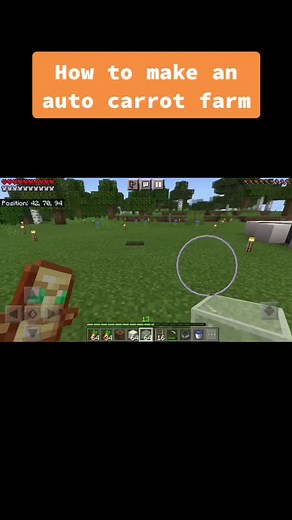 Automated Carrot Farm Tutorial | Minecraft