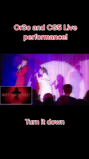 Or3o and CG5 TURN IT DOWN live performance!!! (Also this is not my video) and we love you CG5 and Or3o!!! @cg5beats @or3o.xd.or3o #livepreformance #or3o #cg5 #turnitdownencanto #encanto