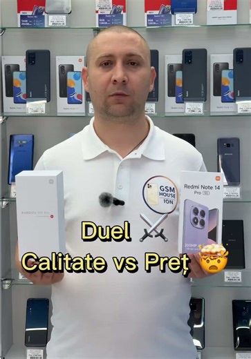Duel de smartphones Redmi en Chișinău