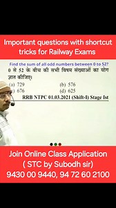 Important questions for RRB NTPC Exam 📚📝 #RRBNTPC #ExamPreparation #StudyTime #railway #rrb #RRBALP #trend #trending #trendingpost #trendingnow #trendingvideo #viral #virals #viralvideo #viralpost #education #RRBJE #rrbgroupd | Subodh Kumar
