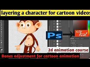 2d cartoon character in photoshop|character rigging in photoshop