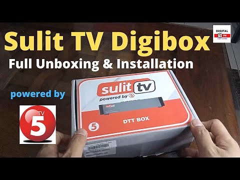Sulit TV Digibox Full Unboxing & Installation