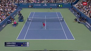 Die Highlights bei Sabalenka - Fernandez