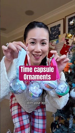 The best easy holiday craft for kids: Time capsule ornaments