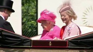 Royal Ascot: Queen wears bright pink as she arrives at races