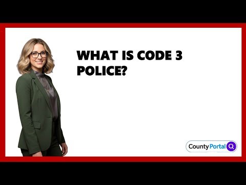 What Is Code 3 Police?