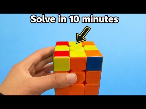 How to solve a Rubik’s cube (Beginners method)