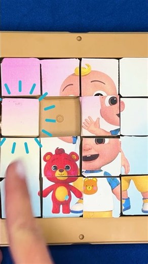 Schaffen wir das Teddybär-Puzzle? 🧸🧩 #Shorts #Cocomelon