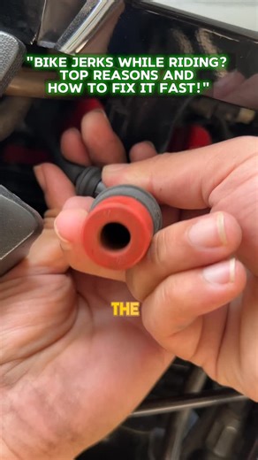 RB tune up | Rahul Bijave on Instagram: "“Bike Jerks While Riding? Top Reasons and How to Fix It FAST!” Is your bike jerking while riding or accelerating? Don’t ignore it! It could be a spark plug issue, bad fuel, loose chain, or even clogged air filter. Learn the real causes and quick fixes in this reel – save fuel, ride smoother! * bike jerks while riding * motorcycle jerking problem * bike throttle jerky * poor bike acceleration * bike misfire issue * fix bike jerking * Apache 160 4V jerking