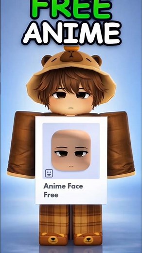 How To Get FREE Anime Head Roblox 🤫 #roblox #robloxfreeitems #robloxedit