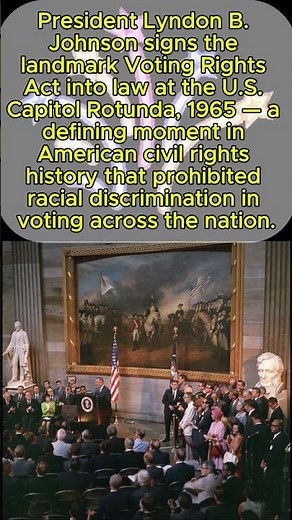 The Day LBJ Changed American Democracy Forever — Voting Rights Act 1965
