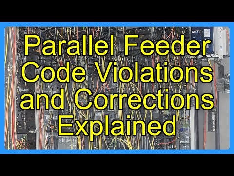 Parallel Feeder Code Violations and Corrections Explained