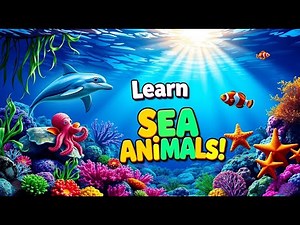 Mesmerizing Marine Life A Spectacular Journey Through the Ocean Depths, sea animals, kids cartoon