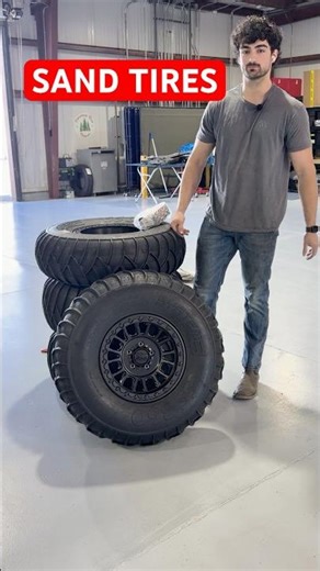 Fresh KMC Sand Tires for the Rat Rod!