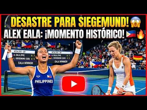 DISASTER for Siegemund! Alex Eala Delivers Career-Defining Moment! 🚨
