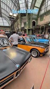 Tour Auto Grand Palais 2026 le club des BMW