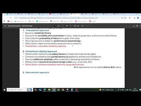 Limit State Design Lecture , lec 2 after mid