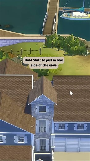 Roofing in The Sims 4 #sims4 #tutorial