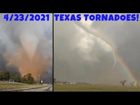 April 23, 2021 • Texas Tornado Fest & Large Hail (Adam - Jason)