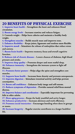 2.3K views · 34 reactions | Benefits of Doing Physical Exercise #fblifestyle | Nikz Bennie | Facebook