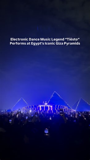 #CNOMoments A decade after his last show in Egypt, award-winning DJ and record producer Tiësto returned to deliver a spectacular live performance at the Great Pyramids of Giza. #CairoNightsOut | Cairo Nights Out