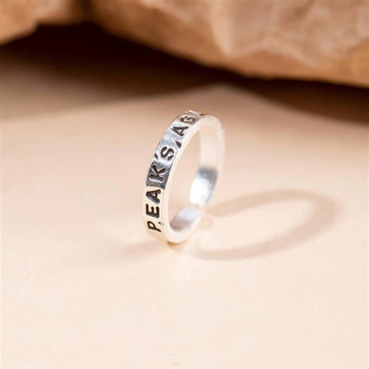 Custom Engraved 999 Fine Silver Ring,personalized Promise Band,handmade Unisex Jewelry - Etsy