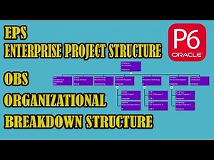 Enterprise Project Schedule (EPS) & Organizational Breakdown Structure (OBS)