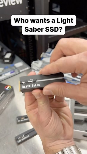 25K views · 46 reactions | Unboxing the new Seagate internal SSD that comes with three swappable LED faceplates to let you express your inner Jedi, or, perhaps Sith Lord. Review coming soon. #seagate #ssd #starwars #pcbuilds #pcgaming | StorageReview | Facebook