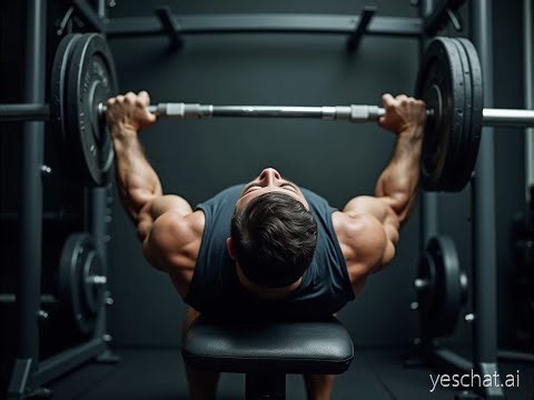 Time efficient bench press training session