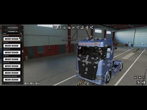 ETS2 Scania NG sunshield bar