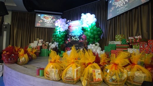 11K views · 135 reactions | Let us relive the enchanting moments at our festive ethereal themed Christmas Party栗✨ Our warmest thanks to everyone who has been part of Studio 85 and to our boss who made this event possible. ❤️ Heartfelt gratitude to Madam Roselyn and Sir Eric for this magical night彩 | Studio 85 Promotions | Facebook