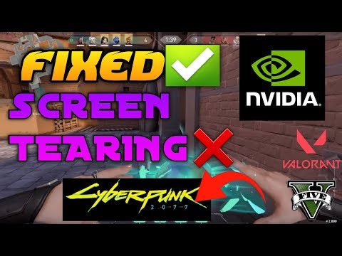 How to Fix Screen Tearing on PC (NVIDIA) | Works in ALL Games 🔧 (Cyberpunk 2077 Example)