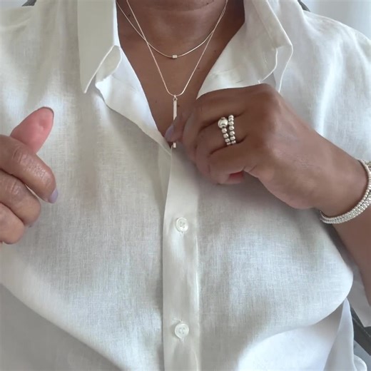 Sterling Silver Bar Pendant Necklace - Minimalist Dainty Jewelry - Etsy