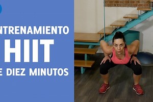 [En vídeo] Entrenamiento HIIT en 10 minutos para trabajar piernas y glúteos en casa